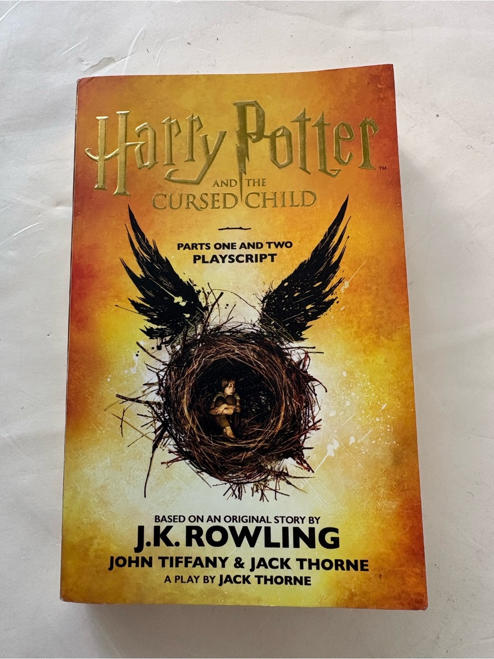 Harry Potter and the Cursed Child Parts One and Two Playscript by J. K. Rowling